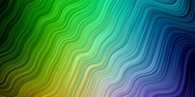 Light Multicolor vector pattern with lines.