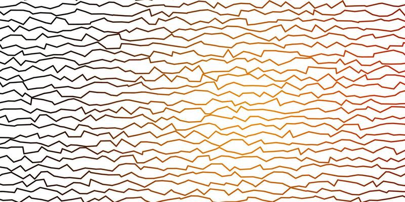 Dark Orange vector template with lines.