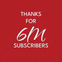 Digital Milestone Celebration Thanking Your Loyal Social Media Subscribers vector