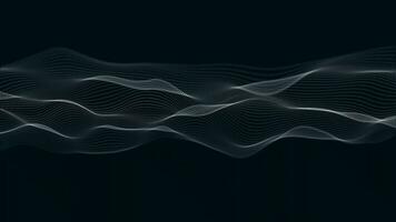 Abstract Line Particles Background video