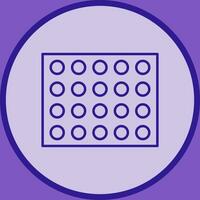 Colored Palette Vector Icon