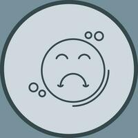 Upset Vector Icon