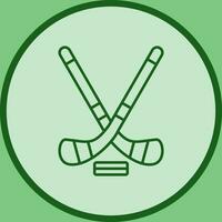 Ice Hockey Vector Icon