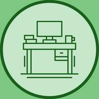 Desk Vector Icon