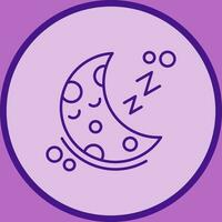 Sleeping Vector Icon