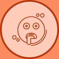 Drooling Vector Icon