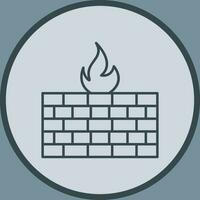 Firewall Vector Icon