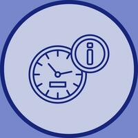 icono de vector de reloj