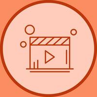 Video Player Vector Icon