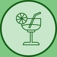 icono de vector de coctel