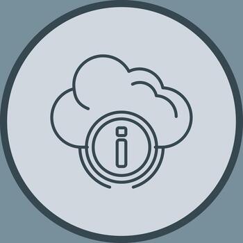 Cloud Computing Vector Icon