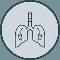 Lung Vector Icon