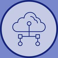 Internet Cloud Vector Icon