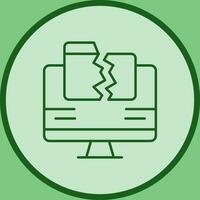 Data Loss Vector Icon