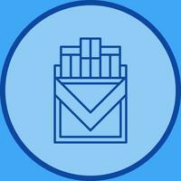 Cigarette Pack Vector Icon