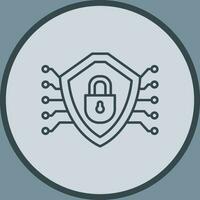 Cyber Security Vector Icon