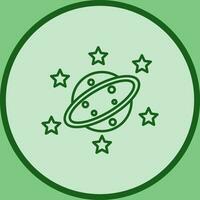 Saturn Vector Icon