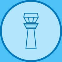 Control Tower Vector Icon