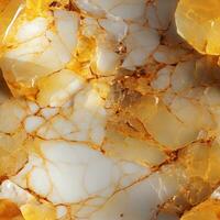 Light yellow marble seamless pattern, created with generative AI photo