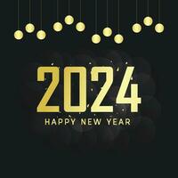 year 2024 poster. 2024 post. new year background. vector