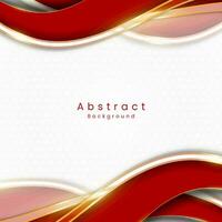 MODERN ABSTRACT RED AND WHITE BACKGROUND vector