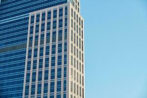 Modern city architecture, Detail of office building facade photo