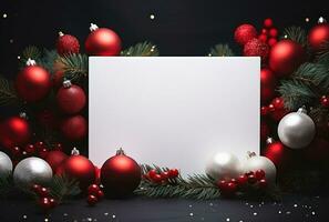 Christmas holiday background photo