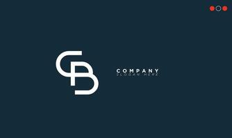 CB Alphabet letters Initials Monogram logo BC, C and B vector