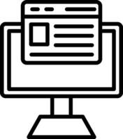 Computer Vector Icon Design