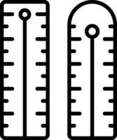 Rulers Vector Icon Design