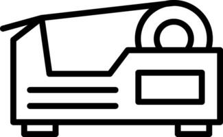 Tape Dispenser Vector Icon Design