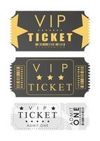 Ticket set. Ready design for your business. Isolated on white background. illustration. vector
