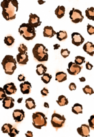 patrón de piel de leopardo png