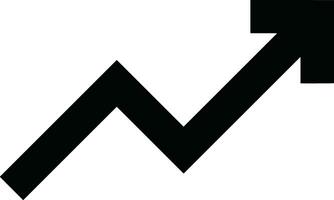 crecimiento negocio icono símbolo vector imagen. ilustración de el Progreso contorno infografía estrategia desarrollo diseño imagen