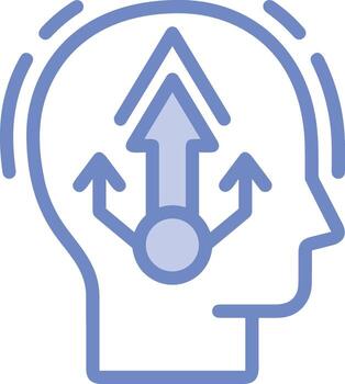 crecimiento negocio icono símbolo vector imagen. ilustración de el Progreso contorno infografía estrategia desarrollo diseño imagen