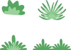 Bush Element for Background. Vector Illustration