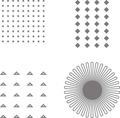 Minimalist Line Art Shape. Flat Design. Vector Illustration