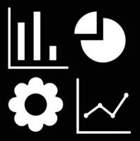 Growth business icon symbol vector image. Illustration of the progress outline infographic strategy  development design image