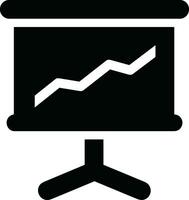 Growth business icon symbol vector image. Illustration of the progress outline infographic strategy  development design image