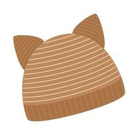Hat with ears vector