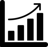 Growth business icon symbol vector image. Illustration of the progress outline infographic strategy  development design image