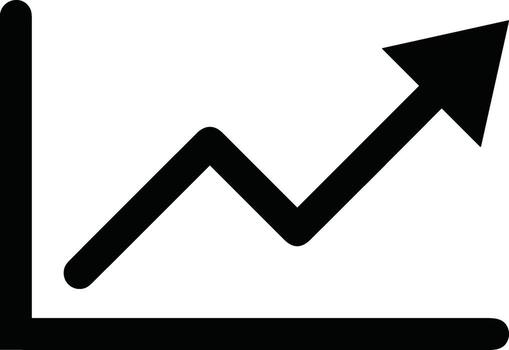 crecimiento negocio icono símbolo vector imagen. ilustración de el Progreso contorno infografía estrategia desarrollo diseño imagen