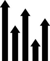 crecimiento negocio icono símbolo vector imagen. ilustración de el Progreso contorno infografía estrategia desarrollo diseño imagen