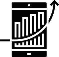 Growth business icon symbol vector image. Illustration of the progress outline infographic strategy  development design image