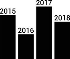 Growth business icon symbol vector image. Illustration of the progress outline infographic strategy  development design image