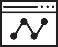 Growth business icon symbol vector image. Illustration of the progress outline infographic strategy  development design image