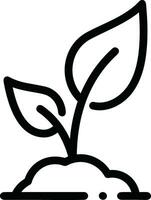 Growth business icon symbol vector image. Illustration of the progress outline infographic strategy  development design image