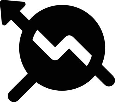 Growth business icon symbol vector image. Illustration of the progress outline infographic strategy  development design image