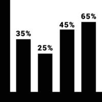 Growth business icon symbol vector image. Illustration of the progress outline infographic strategy  development design image