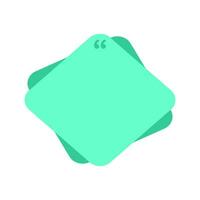 Text Box Element Vector , Comment Shape Illustration , Quote Element Vector